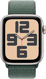 Смарт-годинник Apple Watch SE 2 GPS 44mm Starlight Aluminium Case w. Lake Green Sport Loop (MXEW3) - мініатюра 2