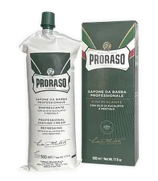 Крем для гоління з евкаліптом та ментолом Proraso Refreshing 500 мл