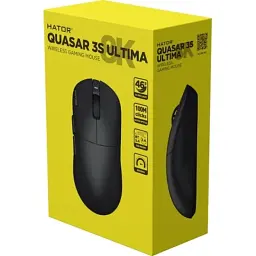 Мишка Hator Quasar 3S Ultima 8K Wireless/Bluetooth/USB Black (HTM660) - мініатюра 7