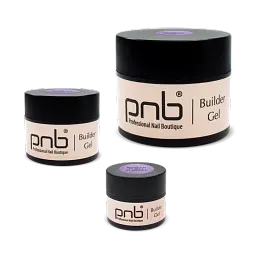 Моделюючий гель PNB Builder Gel Purple Stardust 15 мл - мініатюра 6
