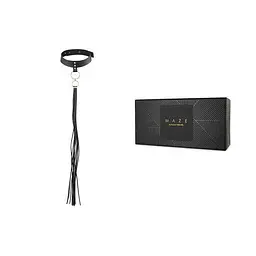 Чокер Bijoux Indiscrets MAZE - Tassel Chocker Black - мініатюра 2