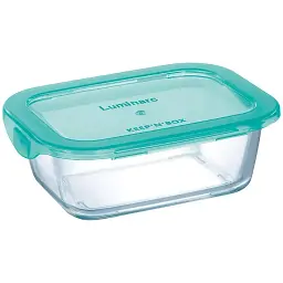 Контейнер харчовий Luminarc Keep'n'Box Lagoon прямокутний 380 мл (P5519)