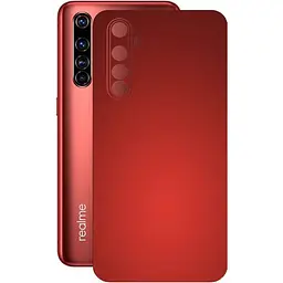 Защитная пленка StatusSKIN для Realme X50 Pro 5G Корпус Винил красный, матовый