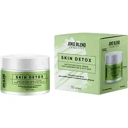 Матувальний крем Joko Blend Skin Detox для комбінованої та жирної шкіри обличчя 50 мл