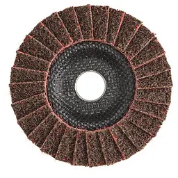 Диск пелюстковий Wurth Red Perfect 3D Coarse Zebra флісовий D125 22.23 мм (0585710320) - мініатюра 3