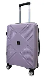 Валіза малий Madisson Snowball 53103 S ручна поклажа 55x39x21 см 37 л 2.7 кг Бузковий