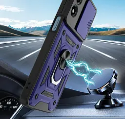 Панель BeCover Military для Motorola Moto G04/G04s Blue (713063) - мініатюра 3
