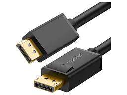 Кабель UGREEN DP102 DP1.2 Male to Male Cable DisplayPort 2м Black (10211)