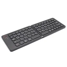 Клавіатура блютуз складна Folding Wireless Keyboard B023, міні бездротова, для телефону, планшета і ПК - мініатюра 6