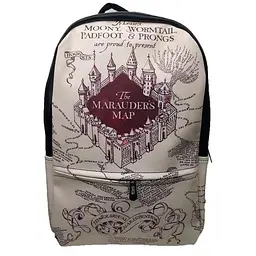 Водонепроникний рюкзак Гаррі Поттер карта мародерів Harry Potter The Marauders Map Hogwarts HP.644