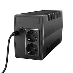 Trust Джерело безперебійного живлення Maxxon 800VA UPS with 2 standard wall power outlets BLACK - мініатюра 2