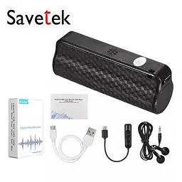 Міні диктофон Savetek 1000 (GS-R59N) 16 Гб пам'яті, з великим часом роботи до 600 годин, VOR, магніт (100538) - мініатюра 7