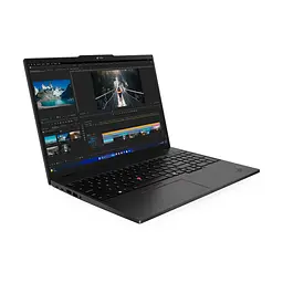 Ноутбук Lenovo ThinkPad T16-G3 16 WUXGA IPS AG, Intel U5-125U, 32GB, F1TB, UMA, DOS, чорний (21MQS0FA00) - мініатюра 2