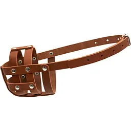 Намордник Collar м'ягкий №0, 25 см, спанієль, коричневий - мініатюра 2