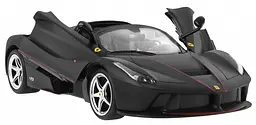 Машинка RASTAR Ferrari LaFerrari Aperta на дистанційному керуванні 1:14 чорний 75800 - мініатюра 7