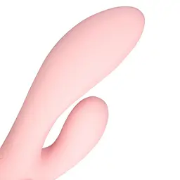 Вібратор Loveline Ultra Soft Silicone G-Spot, 13.5 см (рожевий) - мініатюра 3