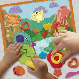  Набір маси для ліплення Hasbro Play-Doh Shapes and Colors Dino(G0491) - мініатюра 8
