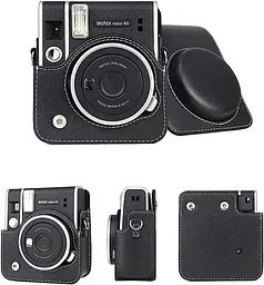 Чохол для фотоапарата Fujifilm Instax Mini 40 Чорний - мініатюра 7
