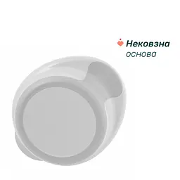 Термостійка тарілка Chicco Warmy Plate 6м+ рожева (16000.15) - мініатюра 5