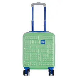Валіза міні дитяча Semi Line 16 дюймів (XS) ABS-Plastic Green/Blue (T5890-1) - мініатюра 2
