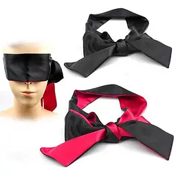 Пов'язка для очей Face Bandage червоно-чорний, 15 см One size (K0762-1) - мініатюра 4