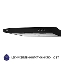 Витяжка плоска Minola HPL 613 BL - мініатюра 4