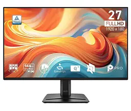 Монітор 27" MSI PRO MP275 E14L (PRO MP275 E14L) 1920x1080 (FullHD) IPS 144 Hz