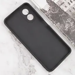 Силіконовий чохол Candy Full Camera для Oppo A58 4G Чорний / Black - мініатюра 3