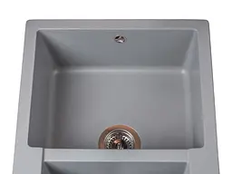 Кухонна мийка гранітна Miraggio LaPas gray 786x489x203 00208006, Сірий - мініатюра 4