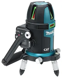 Нівелір лазерний акумуляторний Makita SK312GDZ (20 м, 4 промені, зелений, CXT, без акумулятора та зарядного пристрою) - мініатюра 7