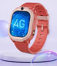 Дитячий смарт-годинник Lemfo T70 S з 4G прослуховуванням відеодзвінком і GPS-трекером Червоний - мініатюра 6
