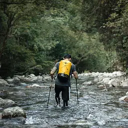 Рюкзак водонепроникний Naturehike NH21FSB04, 20л, жовтий - мініатюра 5