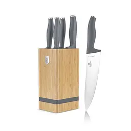 Набор ножей на деревянной подставке Berlinger Haus Aspen Collection (BH-2969)
