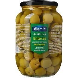 Оливкi Diamir Манзанiя зелені з кiсточками 835 г