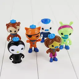 Фігурки з героями мультфільму Октонавти (OCTONAUTS), 6 шт