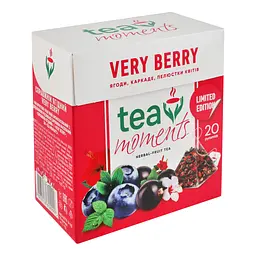 Чай Tea Moments Very Berry 34 г (20 пір. х 1.7 г) - мініатюра 2