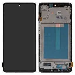 Дисплей Samsung M536 Galaxy M53, чорний, з рамкою, ., (OLED)