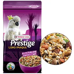Корм для австралійських великих папуг Versele-Laga Prestige Loro Parque Australian Parrot Mix Версель-лага 1 кг (222126)
