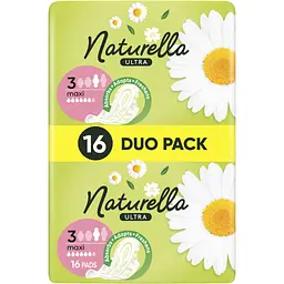 Гігієнічні прокладки Naturella Ultra Maxi Camomile 16 шт. - мініатюра 2