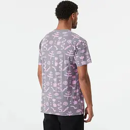 Футболка Picture Organic Chilko Printed L Сірий-Рожевий - мініатюра 2