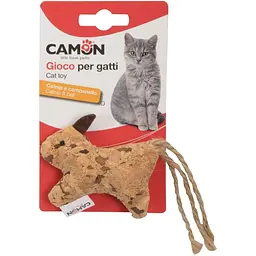 Іграшка для котів Camon Тварини, з дзвіночком, з ароматом котячої м'яти, 8 см, в асортименті - мініатюра 2