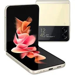 Смартфон Samsung Galaxy Flip 3 128 ГБ Cream White (Grade A) Seller Refurbished
