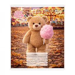 Зошит 1 вересня Bear stories А5 24 аркушів клітинка (768974), в асортименті - мініатюра 5
