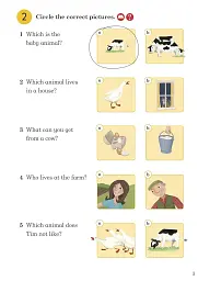 Ladybird Readers 1 Topsy and Tim. Go to the Farm Activity Book - мініатюра 3