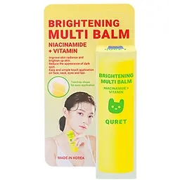 Бальзам для обличчя Quret Multi Balm освітлюючий 10 г - мініатюра 3
