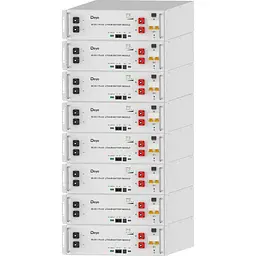 Комплект акумуляторів Deye LiFePO4 48 В (51.2 В/100 А·год/5120 Вт·год) 8 шт. (SE-G5.1Pro-B) [176592]