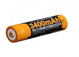 Акумулятор 18650 Fenix 3400 mAh Li-ion зарядка micro usb (ARB-L18-3400U)