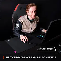Ігрова поверхня SteelSeries QcK Performance L - Speed 490x420x2мм (63430) - мініатюра 9