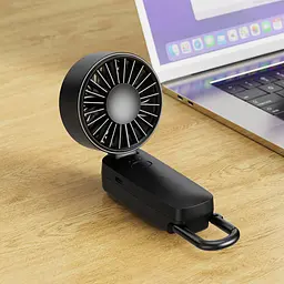 Вентилятор ACEFAST YF2 folding handheld fan Black - мініатюра 6