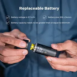 Насос кемпінговий Flextail Zero Pump, чорний - мініатюра 3